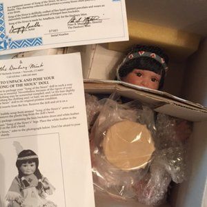 "SONG OF THE SIOUX"- Gregory Perillo  Danbury Mint